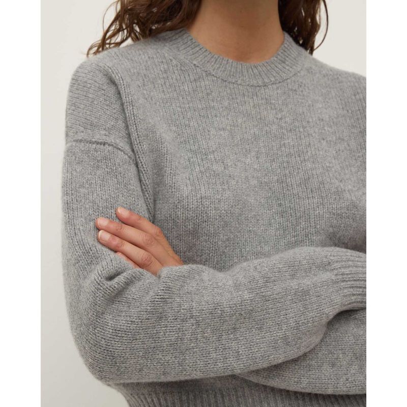 Assembly Label Benny Knit Grey Marle image number 2